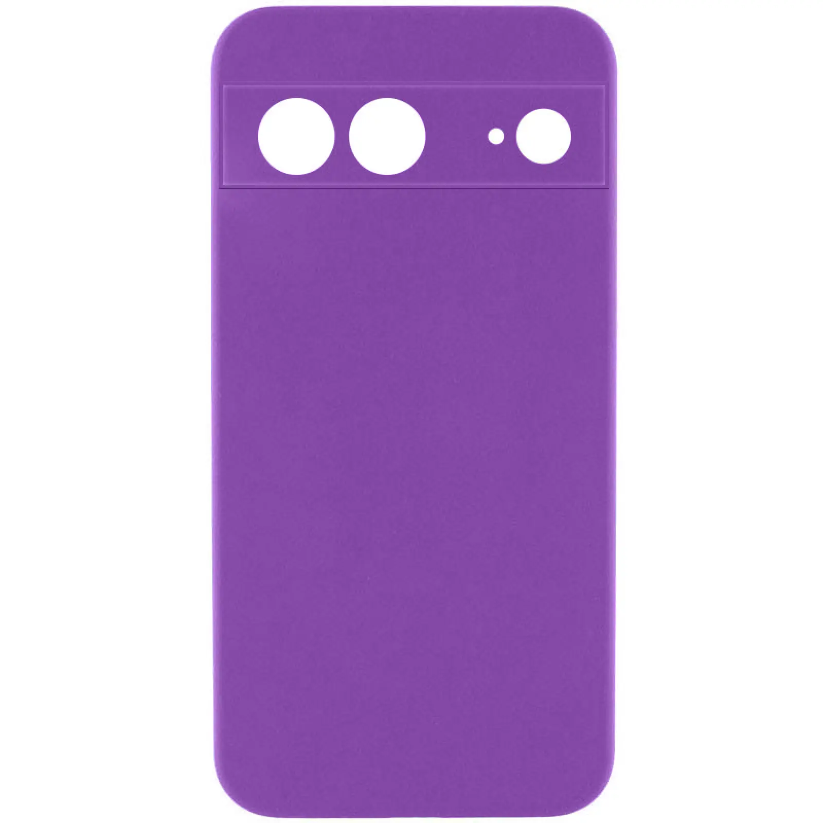 Чехол Silicone Cover Lakshmi Full Camera (AA) для Google Pixel 8, Фиолетовый / Purple, Силикон, купить оптом с доставкой