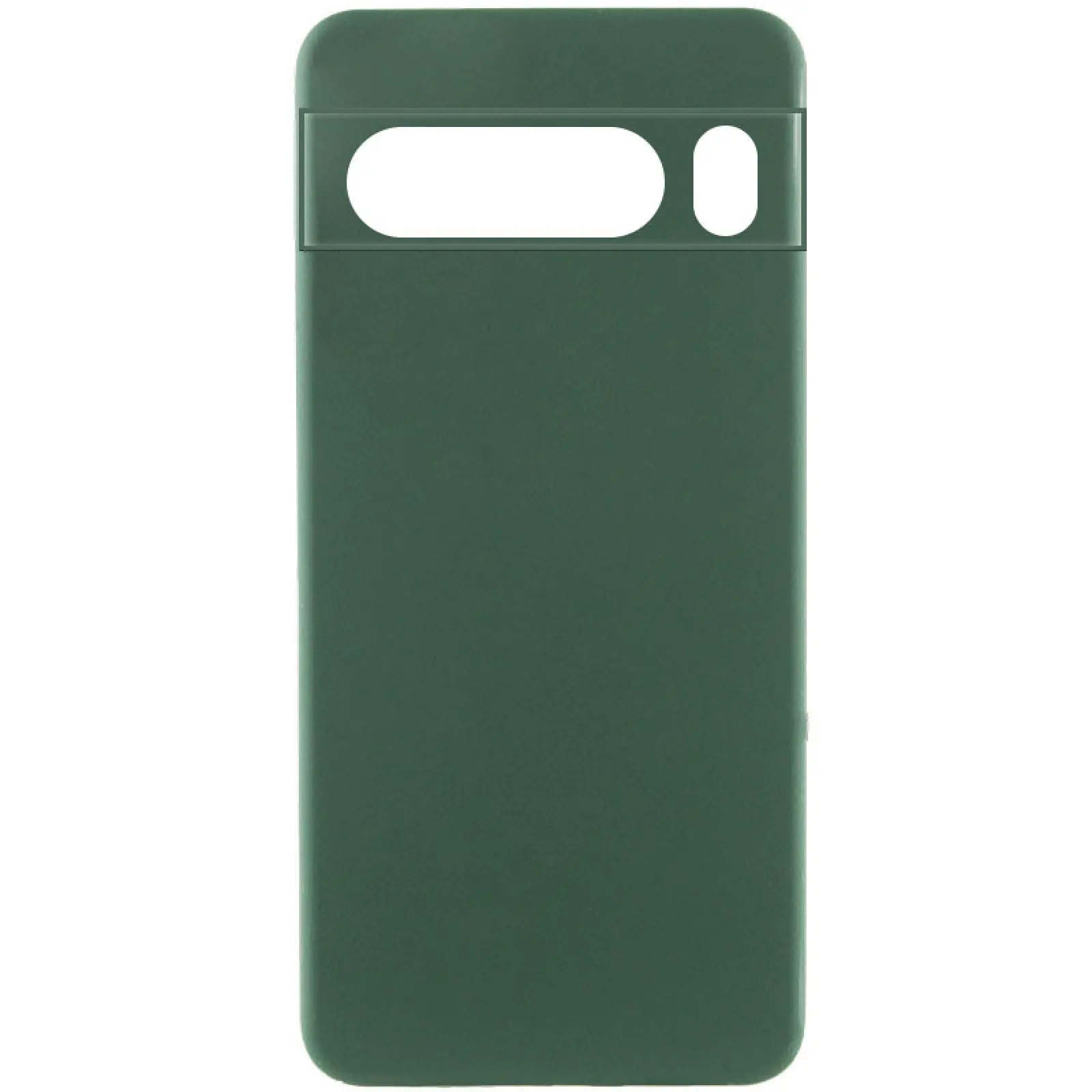 Чехол Silicone Cover Lakshmi Full Camera (AA) для Google Pixel 8 Pro, Зеленый / Dark green, Силикон, купить оптом с доставкой