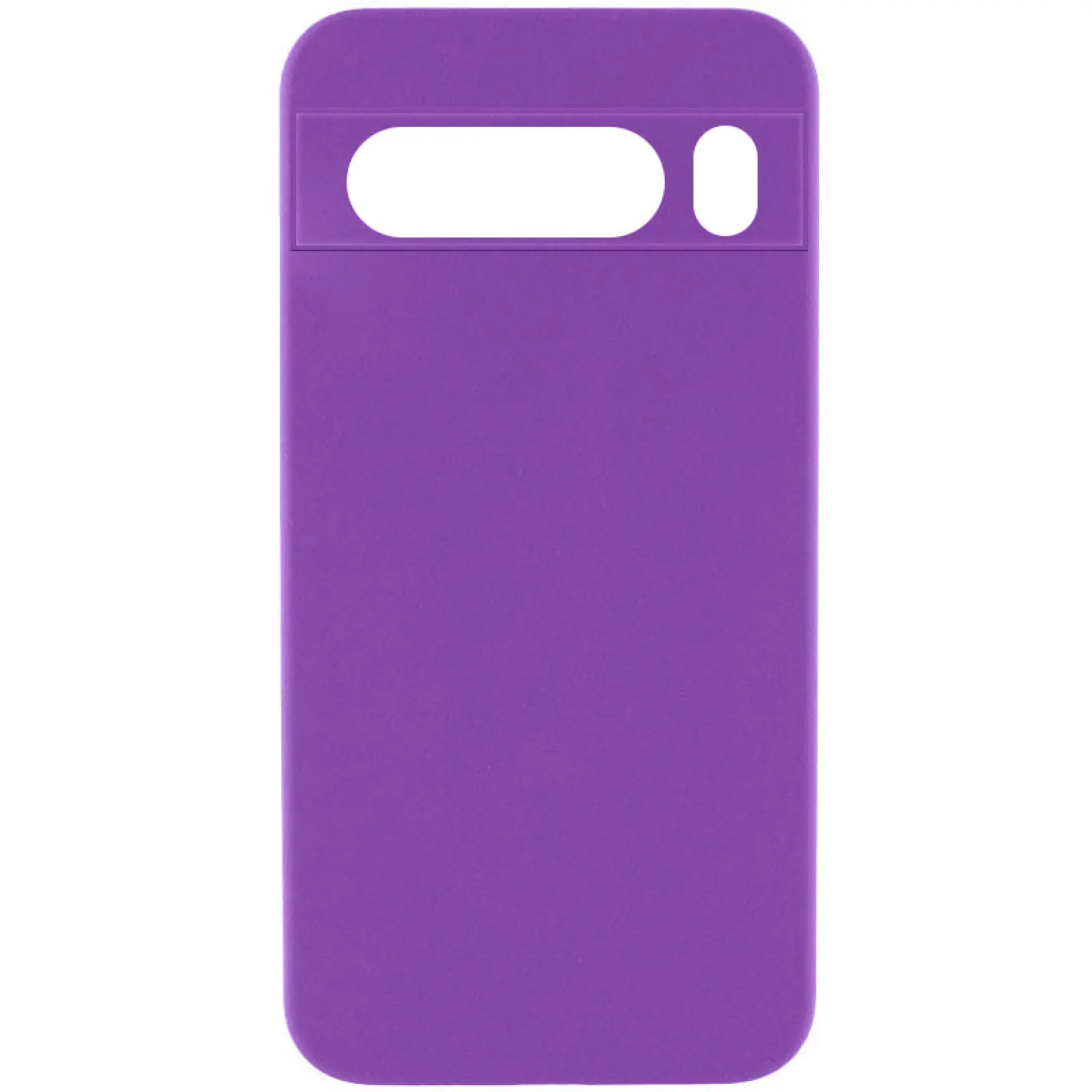 Чехол Silicone Cover Lakshmi Full Camera (AA) для Google Pixel 8 Pro, Фиолетовый / Purple, Силикон, купить оптом с доставкой