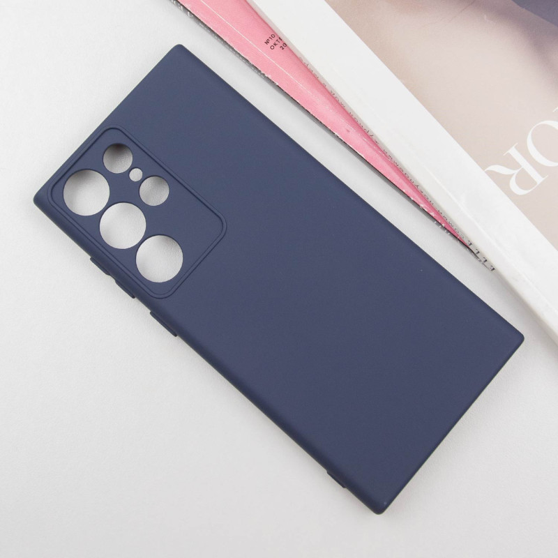 Чохол Silicone Cover Lakshmi Full Camera (AA) для Samsung Galaxy S24 Ultra | Мікрофібра на малюнкі №2