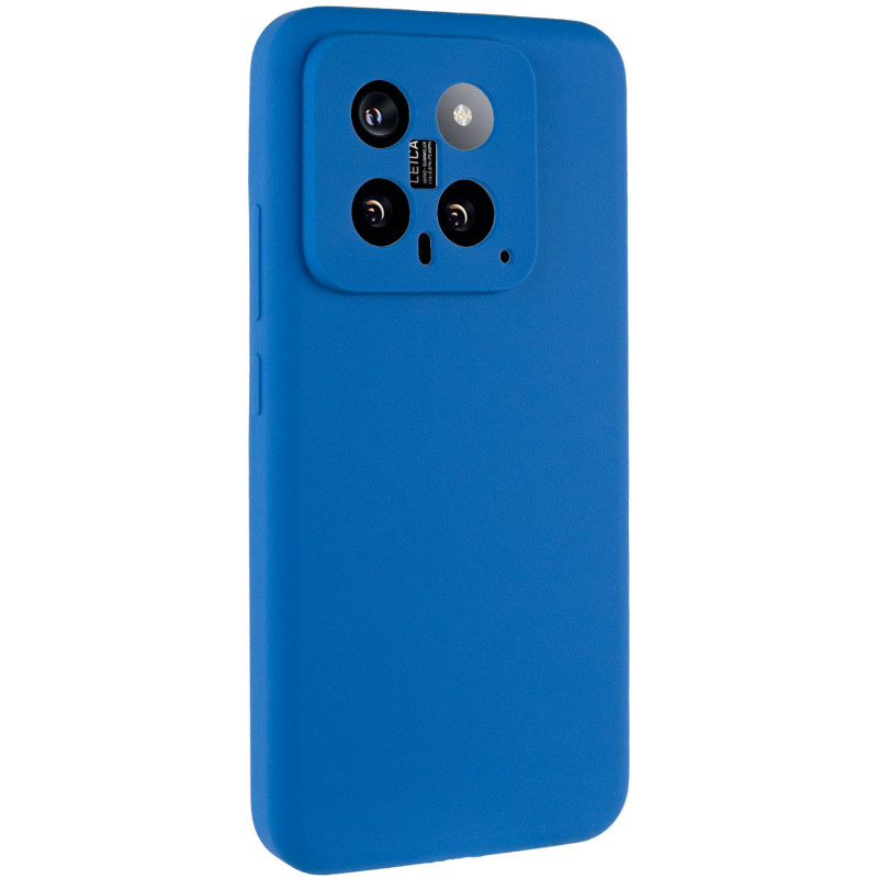 Чохол Silicone Cover Lakshmi Full Camera (AA) для Xiaomi 14 | Мікрофібра Фотографія №1 Чохол Silicone Cover Lakshmi Full Camera (AA) для Xiaomi 14 | Мікрофібра на малюнкі №1