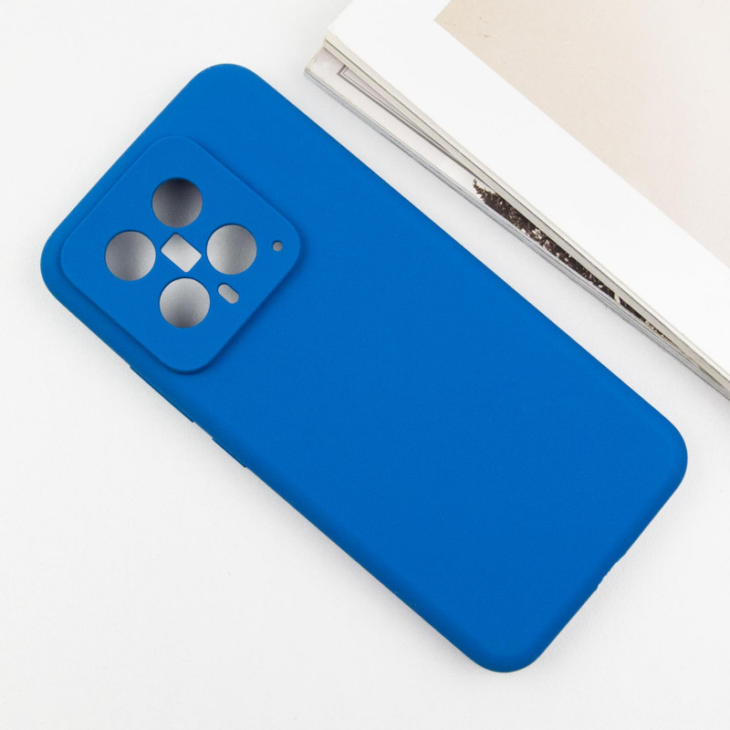 Чохол Silicone Cover Lakshmi Full Camera (AA) для Xiaomi 14 | Мікрофібра Фотографія №3 Чохол Silicone Cover Lakshmi Full Camera (AA) для Xiaomi 14 | Мікрофібра на малюнкі №3