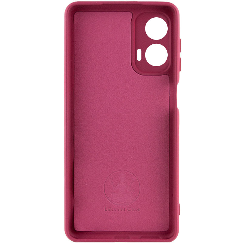 Чехол Silicone Cover Lakshmi Full Camera (AA) для Motorola Moto G24 | Микрофибра на картинке №2