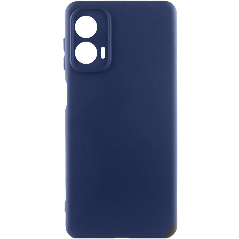 Чехол Silicone Cover Lakshmi Full Camera (AA) для Motorola Moto G24 | Микрофибра на картинке №1