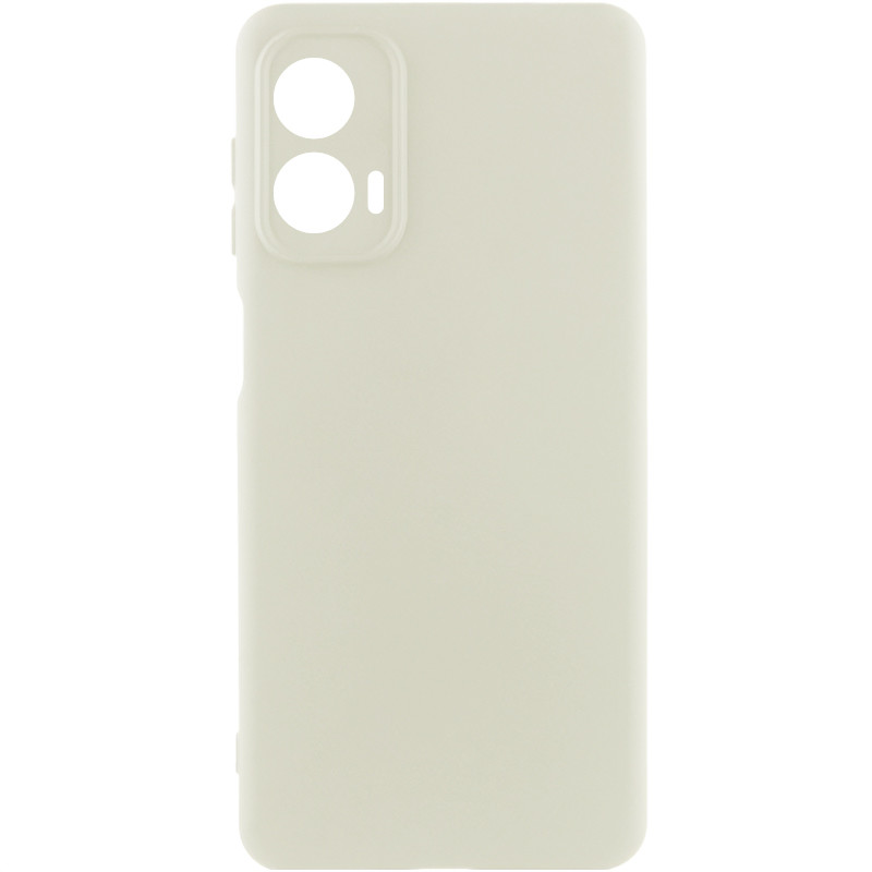 Чохол Silicone Cover Lakshmi Full Camera (AA) для Motorola Moto G24 | Мікрофібра на малюнкі №1