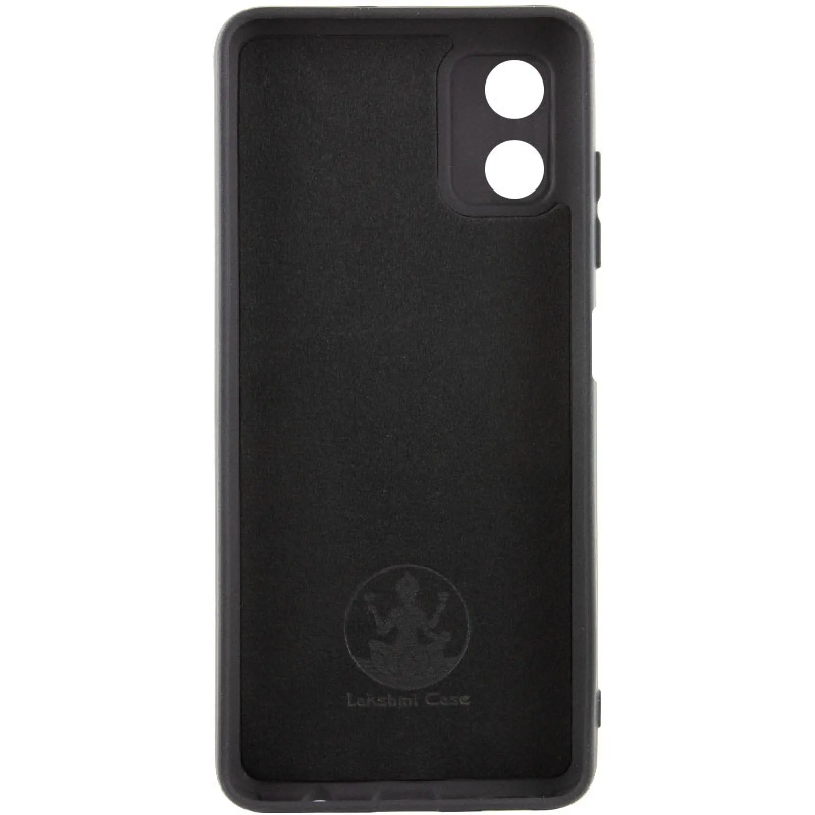 Чехол Silicone Cover Lakshmi Full Camera (AA) для Motorola Moto G04 / E14, Черный / Black 1, Силикон, купить оптом с доставкой