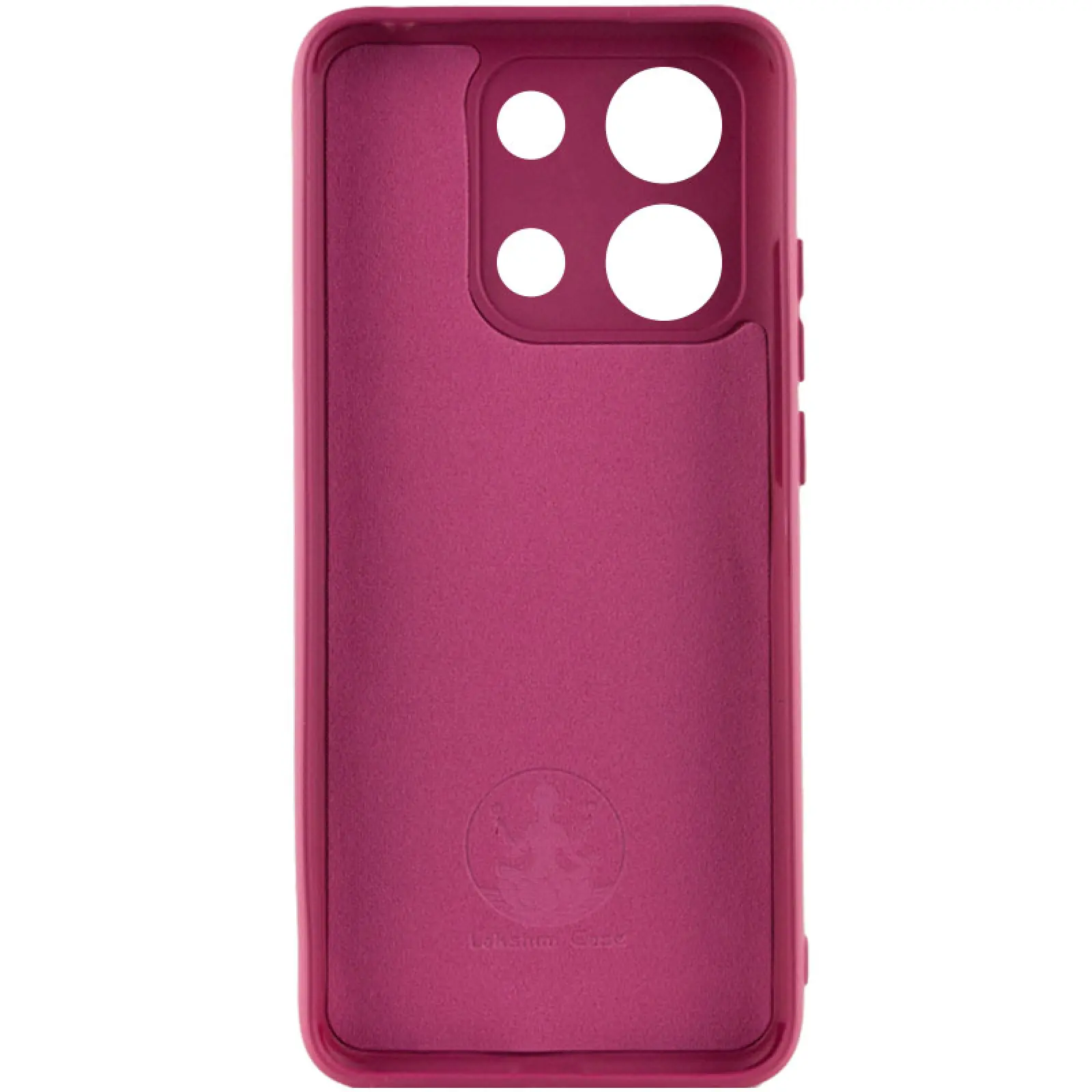 Чехол Silicone Cover Lakshmi Full Camera (AA) для Xiaomi Poco X6 Pro, Бордовый / Marsala 1, Силикон, купить оптом с доставкой