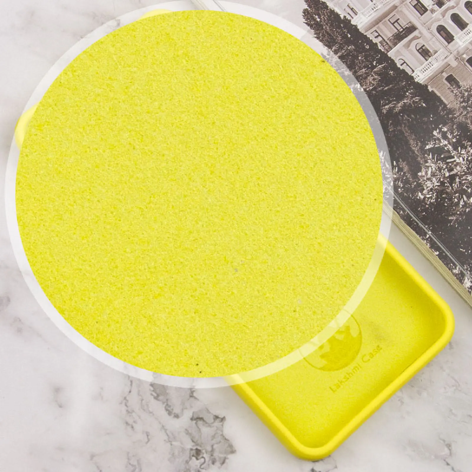 Чехол Silicone Cover Lakshmi Full Camera (AA) для Xiaomi Poco X6 Pro, Желтый / Flash 2, Силикон, купить оптом с доставкой