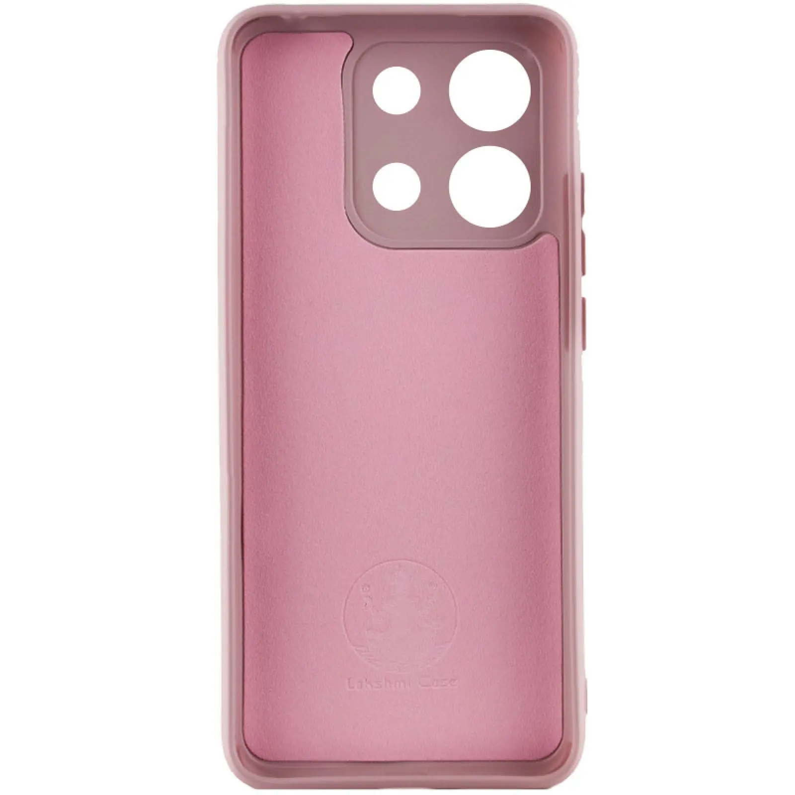 Чехол Silicone Cover Lakshmi Full Camera (AA) для Xiaomi Poco X6 Pro, Розовый / Pink Sand 1, Силикон, купить оптом с доставкой