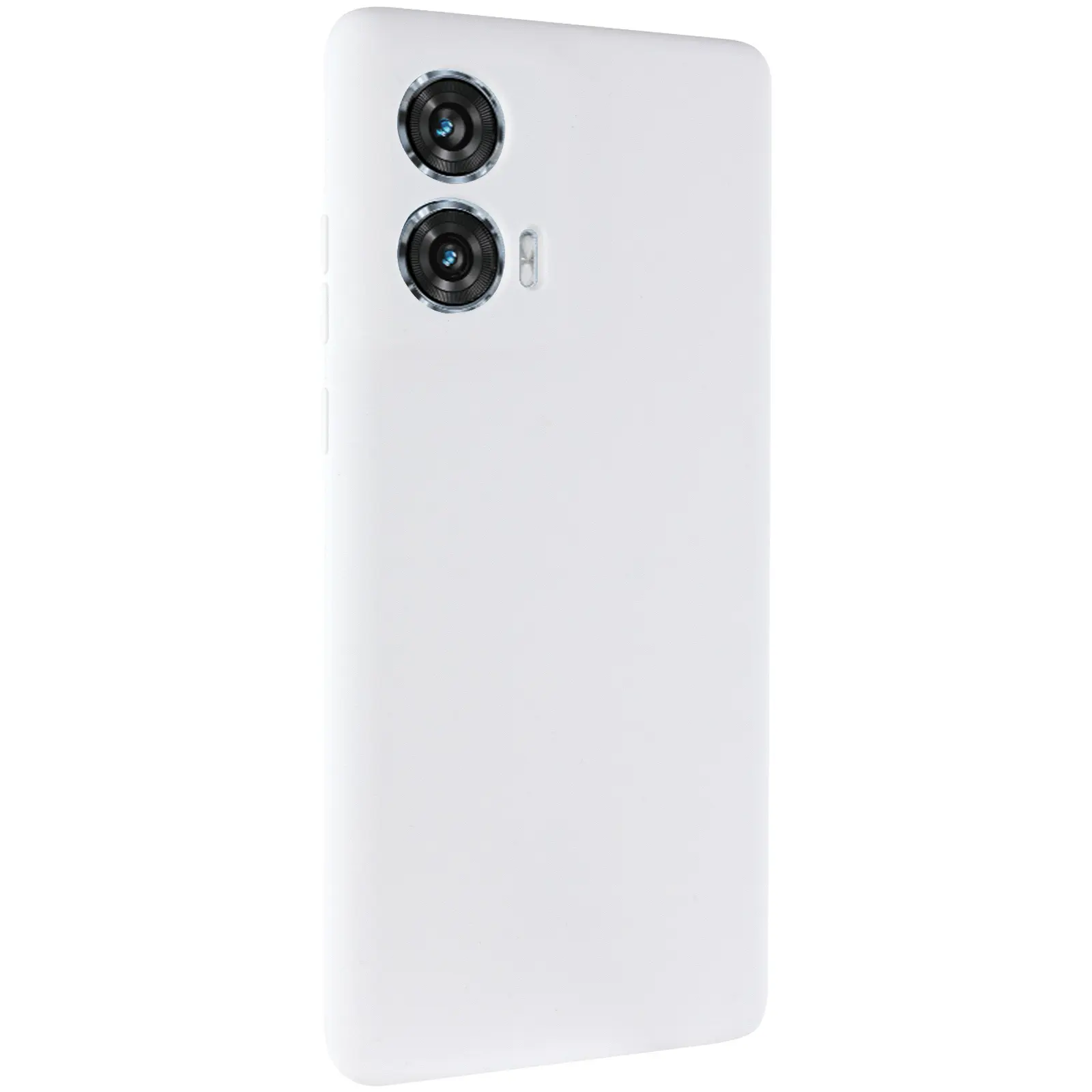 Чехол Silicone Cover Lakshmi Full Camera (AA) для Motorola Edge 50 Fusion, Белый / White, Силикон, купить оптом с доставкой