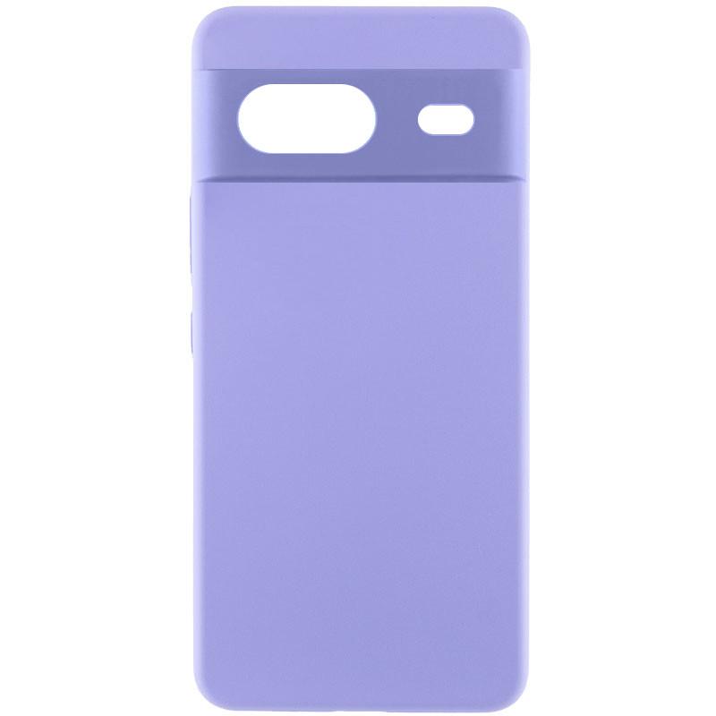 Чохол Silicone Cover Lakshmi Full Camera (AA) для Google Pixel 8a | Мікрофібра на малюнкі №1