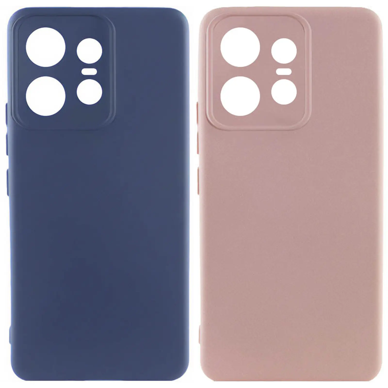 Чехол Silicone Cover Lakshmi Full Camera (AA) для Motorola Edge 50 Pro, Силикон, купить оптом с доставкой