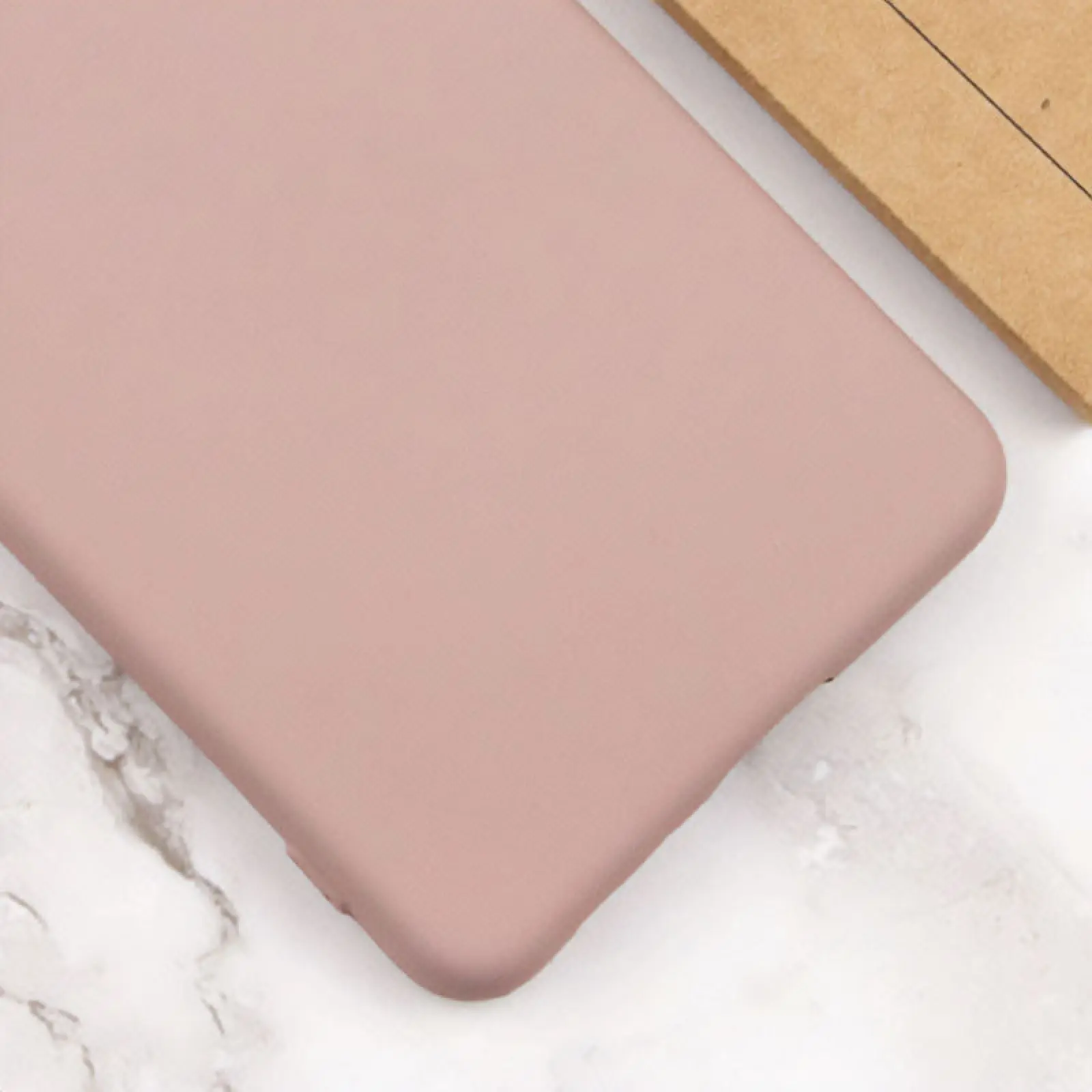 Чехол Silicone Cover Lakshmi Full Camera (AA) для Motorola Edge 50 Pro, Розовый / Pink Sand 2, Силикон, купить оптом с доставкой