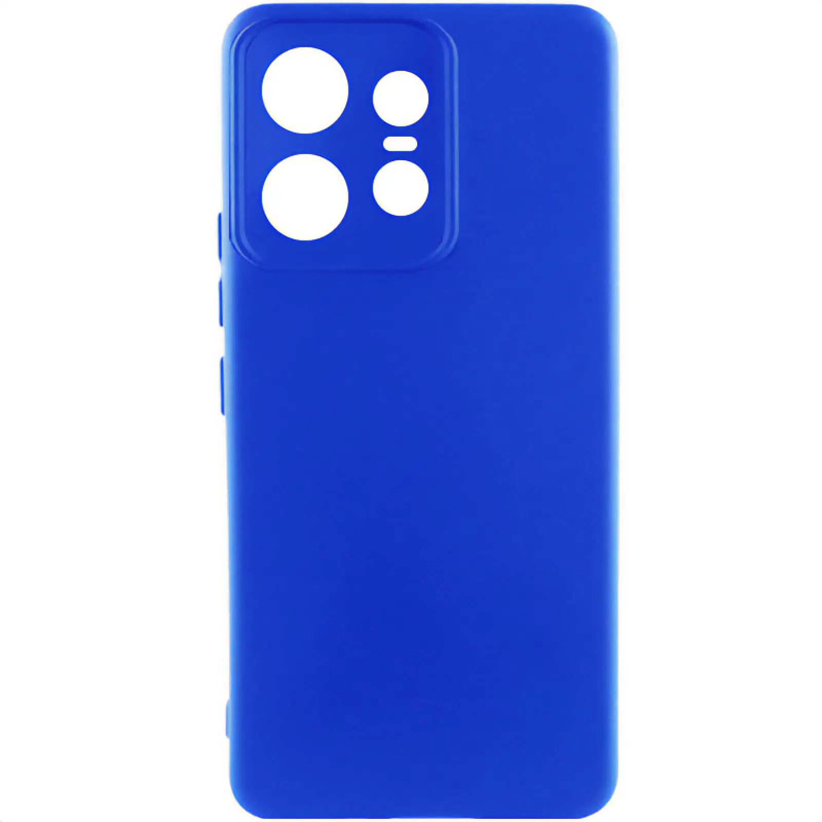 Чехол Silicone Cover Lakshmi Full Camera (AA) для Motorola Edge 50 Pro, Синий / Iris, Силикон, купить оптом с доставкой