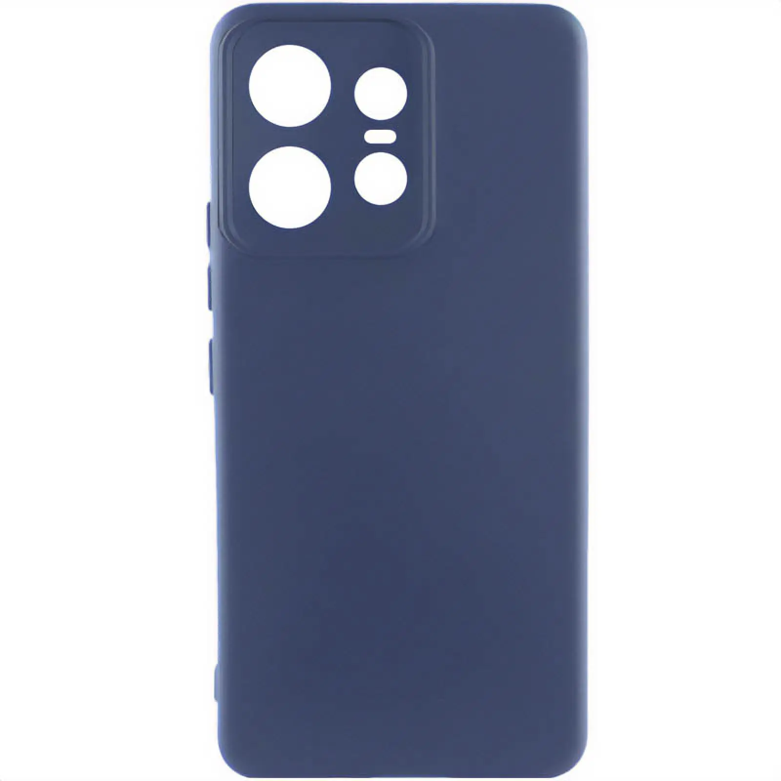 Чехол Silicone Cover Lakshmi Full Camera (AA) для Motorola Edge 50 Pro, Синий / Midnight Blue, Силикон, купить оптом с доставкой