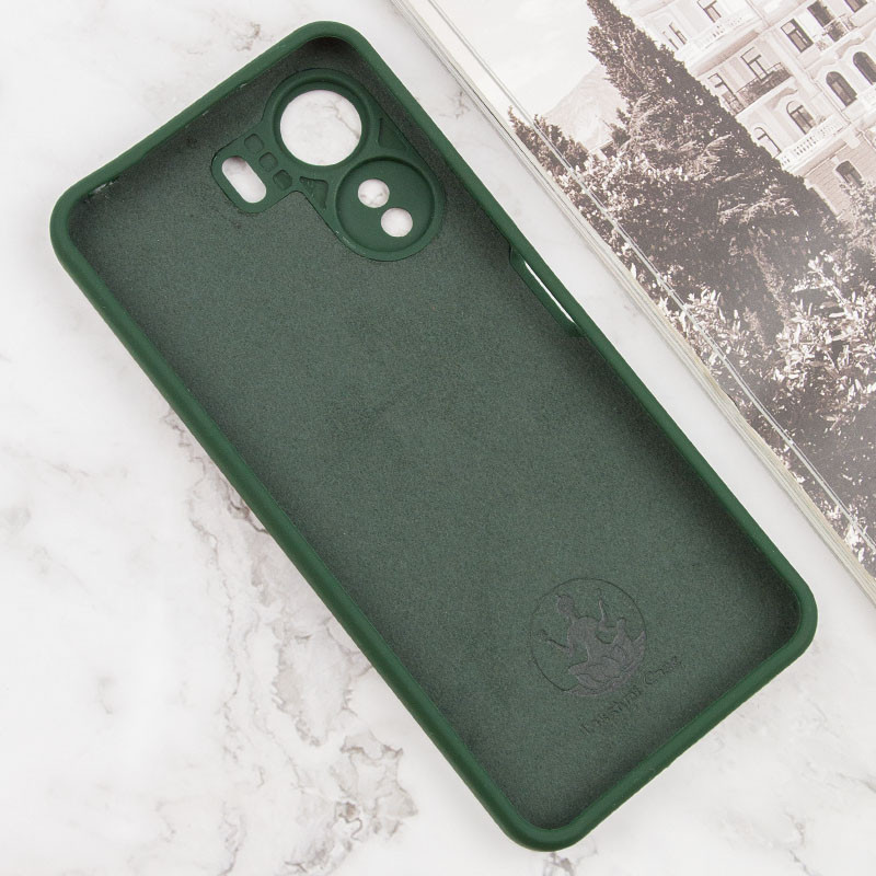 Чохол Silicone Cover Lakshmi Full Camera (AA) для Oppo A60 4G | Мікрофібра на малюнкі №2