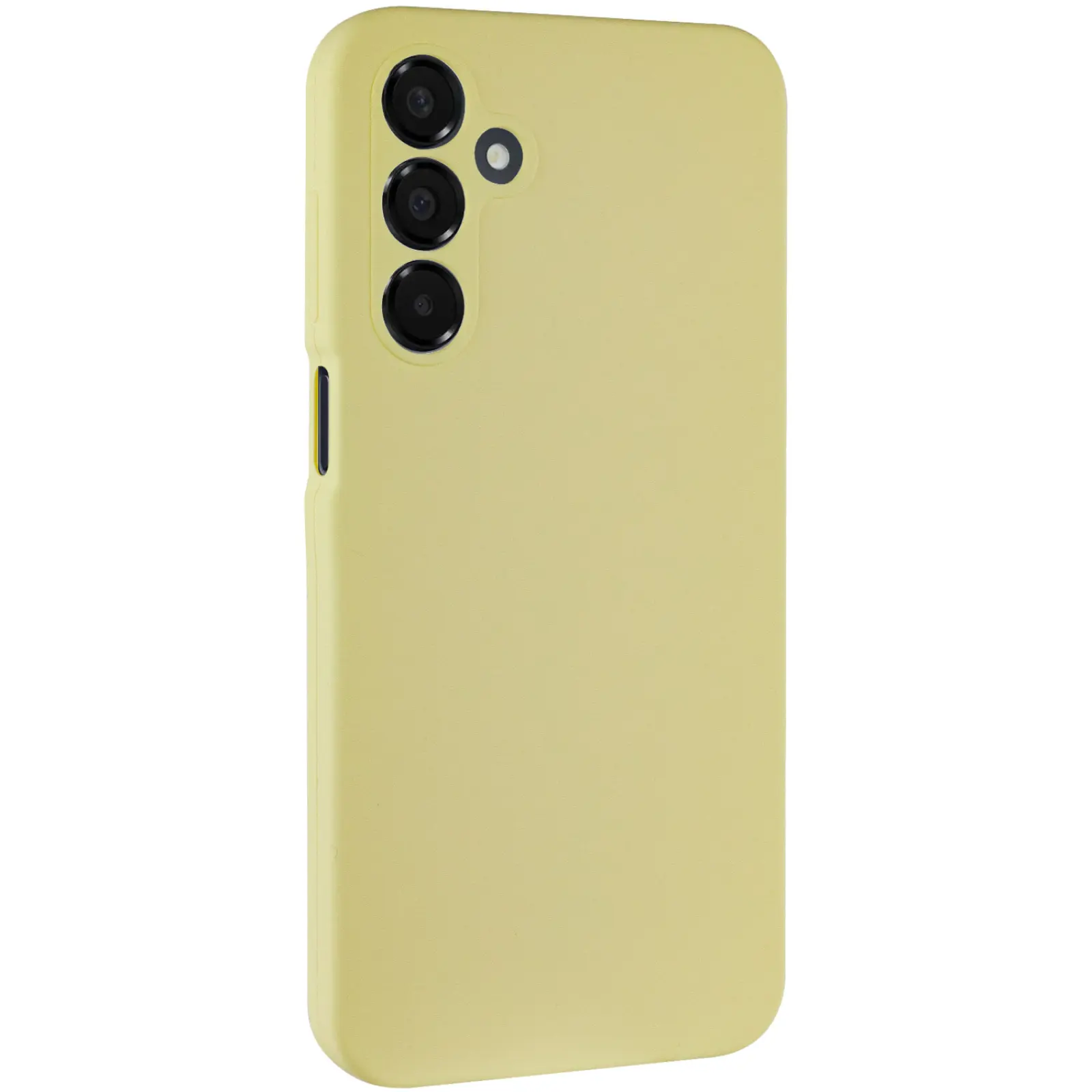 Чехол Silicone Cover Lakshmi Full Camera (AA) для Samsung Galaxy A16 4G/5G, Желтый / Mellow Yellow, Силикон, купить оптом с доставкой