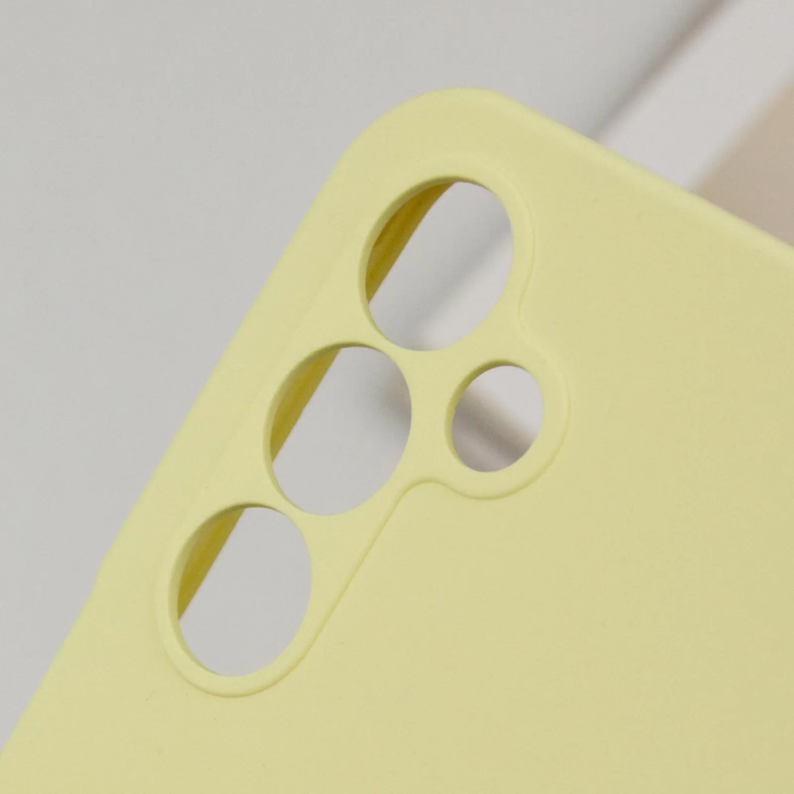 Чехол Silicone Cover Lakshmi Full Camera (AA) для Samsung Galaxy A16 4G/5G, Желтый / Mellow Yellow 5, Силикон, купить оптом с доставкой