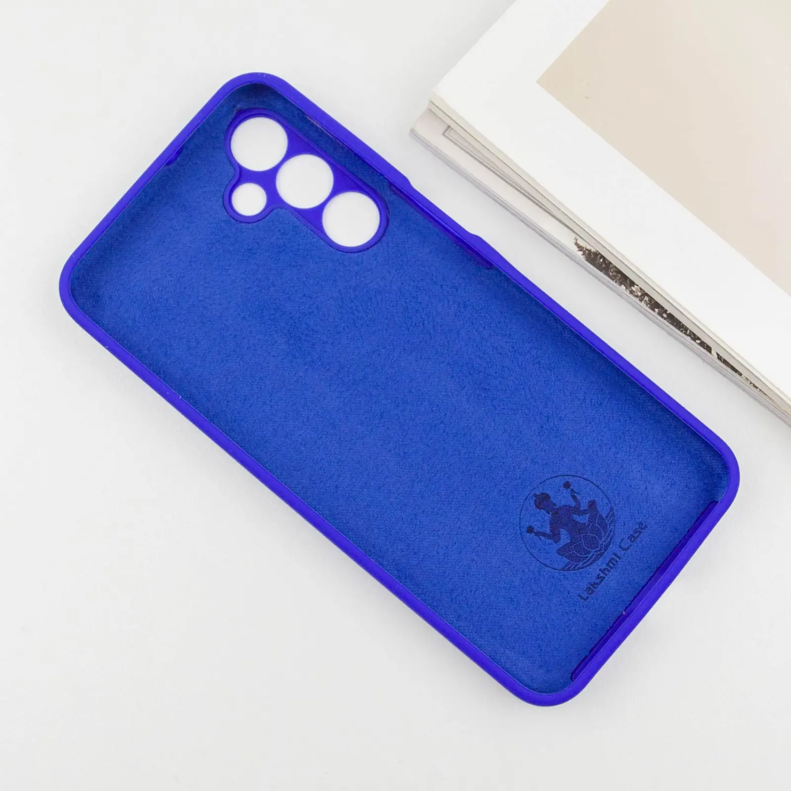 Чехол Silicone Cover Lakshmi Full Camera (AA) для Samsung Galaxy A16 4G/5G, Синий / Iris 3, Силикон, купить оптом с доставкой