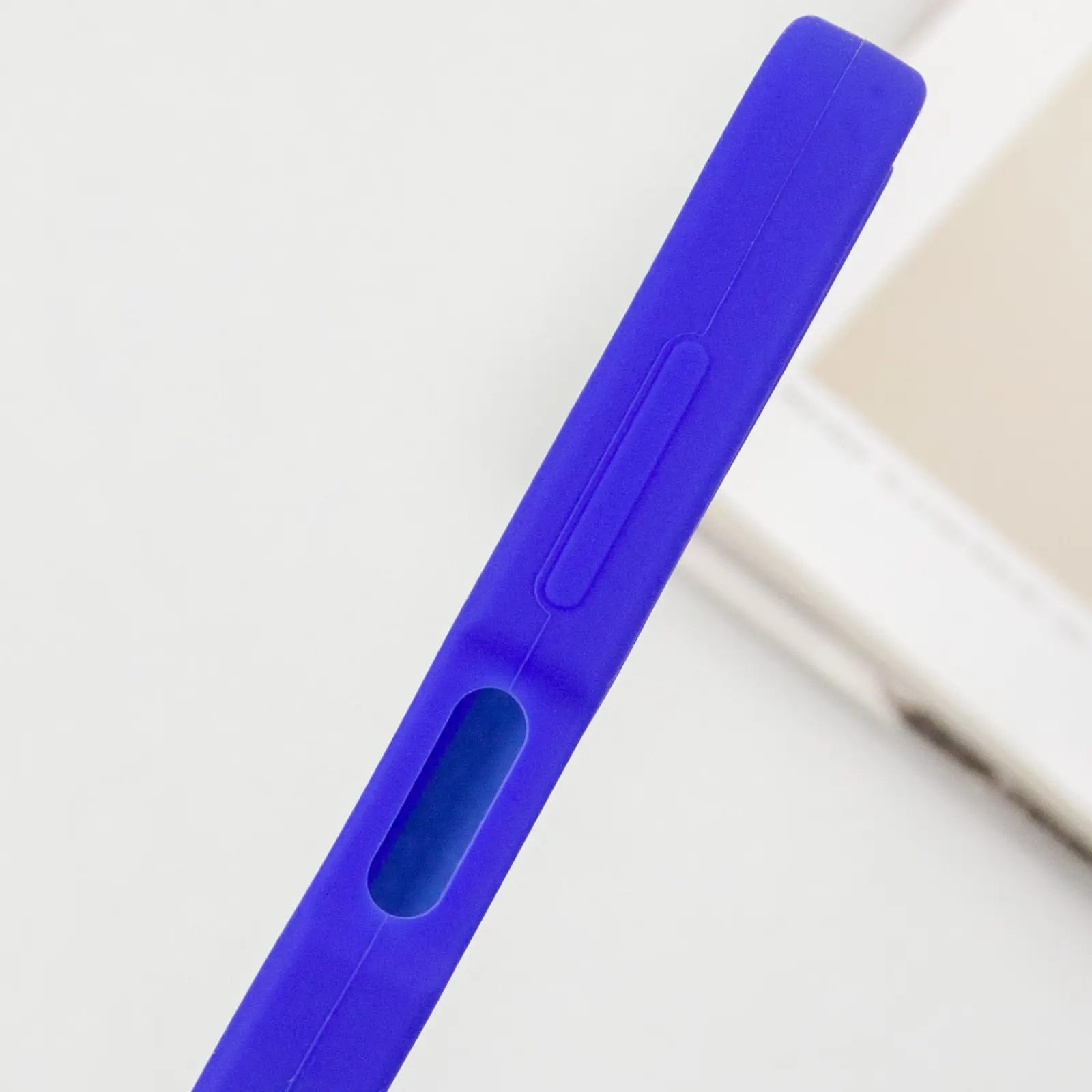 Чехол Silicone Cover Lakshmi Full Camera (AA) для Samsung Galaxy A16 4G/5G, Синий / Iris 4, Силикон, купить оптом с доставкой