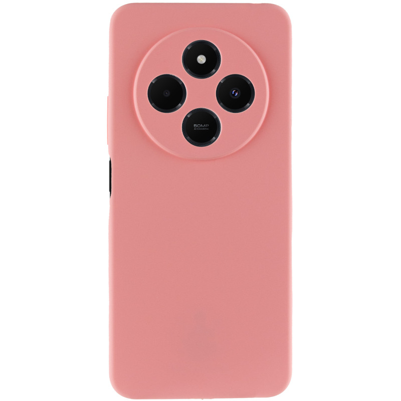 Чехол Silicone Cover Lakshmi Full Camera (AA) для Xiaomi Redmi 14C / Poco C75 | Микрофибра на картинке №3