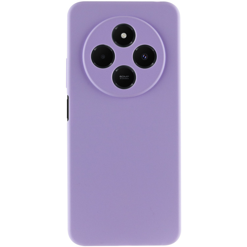 Чехол Silicone Cover Lakshmi Full Camera (AA) для Xiaomi Redmi 14C / Poco C75 | Микрофибра на картинке №2