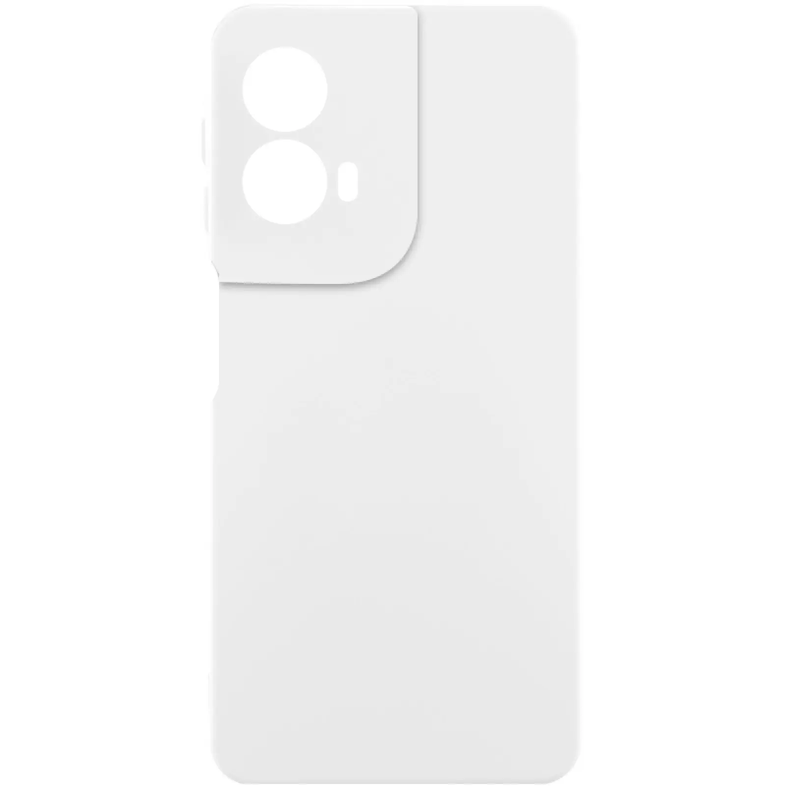 Чехол Silicone Cover Lakshmi Full Camera (AA) для Motorola Moto G85, Белый / White, Силикон, купить оптом с доставкой