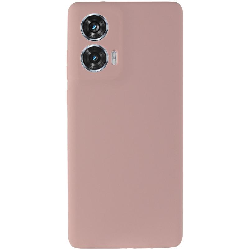 Чохол Silicone Cover Lakshmi Full Camera (AA) для Motorola Edge 50 | Мікрофібра на малюнкі №2