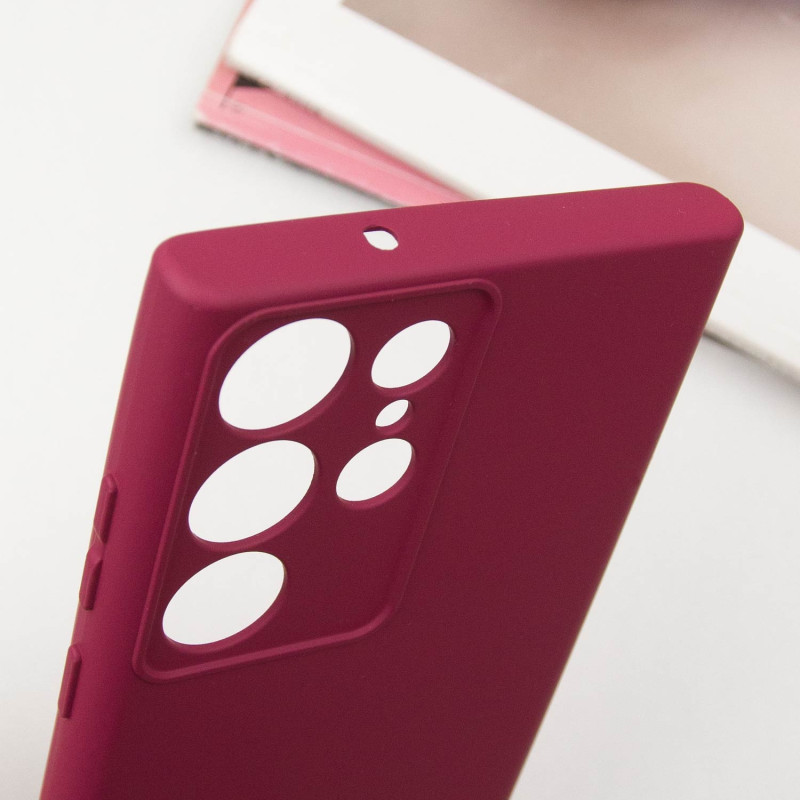 Чохол Silicone Cover Lakshmi Full Camera (AA) для Samsung Galaxy S25 Ultra | Мікрофібра на малюнкі №6