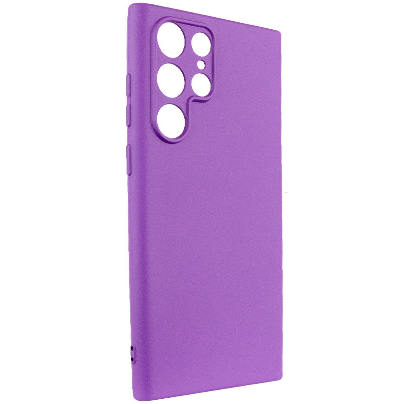 Чохол Silicone Cover Lakshmi Full Camera (AA) для Samsung Galaxy S25 Ultra | Мікрофібра на малюнкі №1