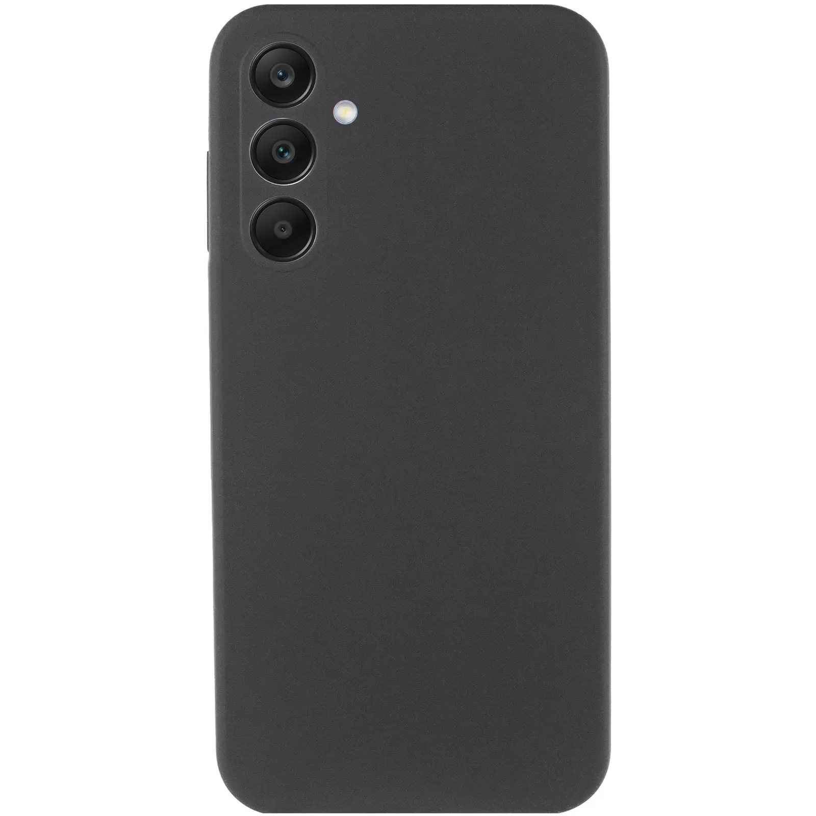 Чехол Silicone Cover Lakshmi Full Camera (AA) для Samsung Galaxy A36 5G, Черный / Black 1, Силикон, купить оптом с доставкой