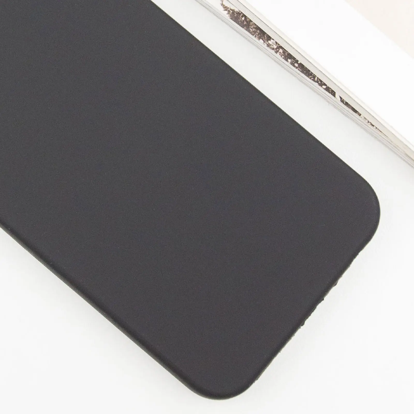 Чехол Silicone Cover Lakshmi Full Camera (AA) для Samsung Galaxy A36 5G, Черный / Black 2, Силикон, купить оптом с доставкой