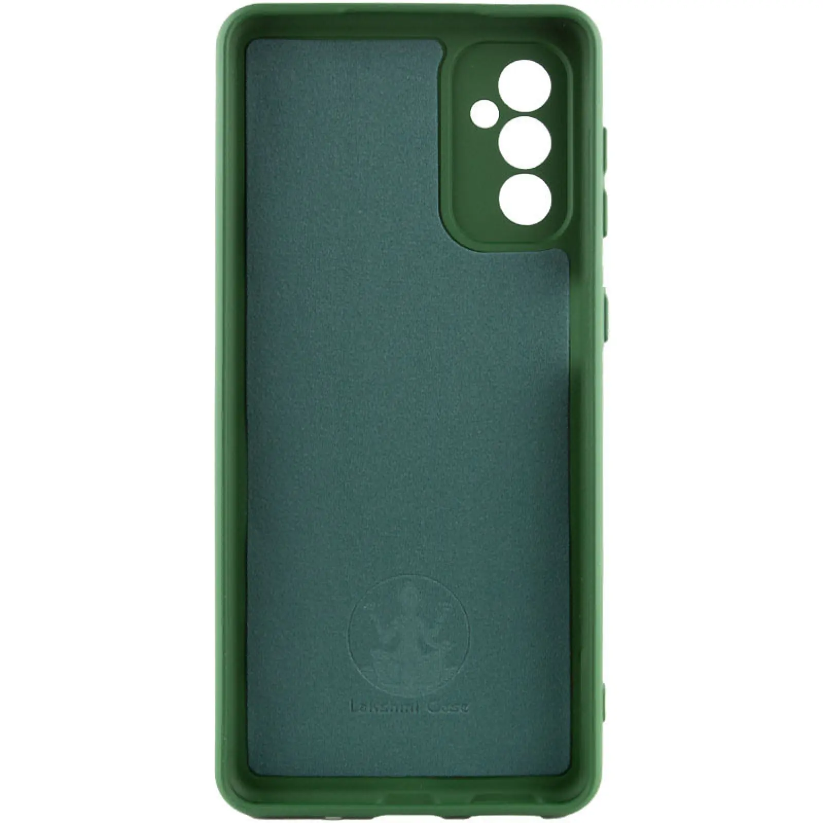 Чехол Silicone Cover Lakshmi Full Camera (AA) для Samsung Galaxy A56 5G, Зеленый / Dark green 1, Силикон, купить оптом с доставкой
