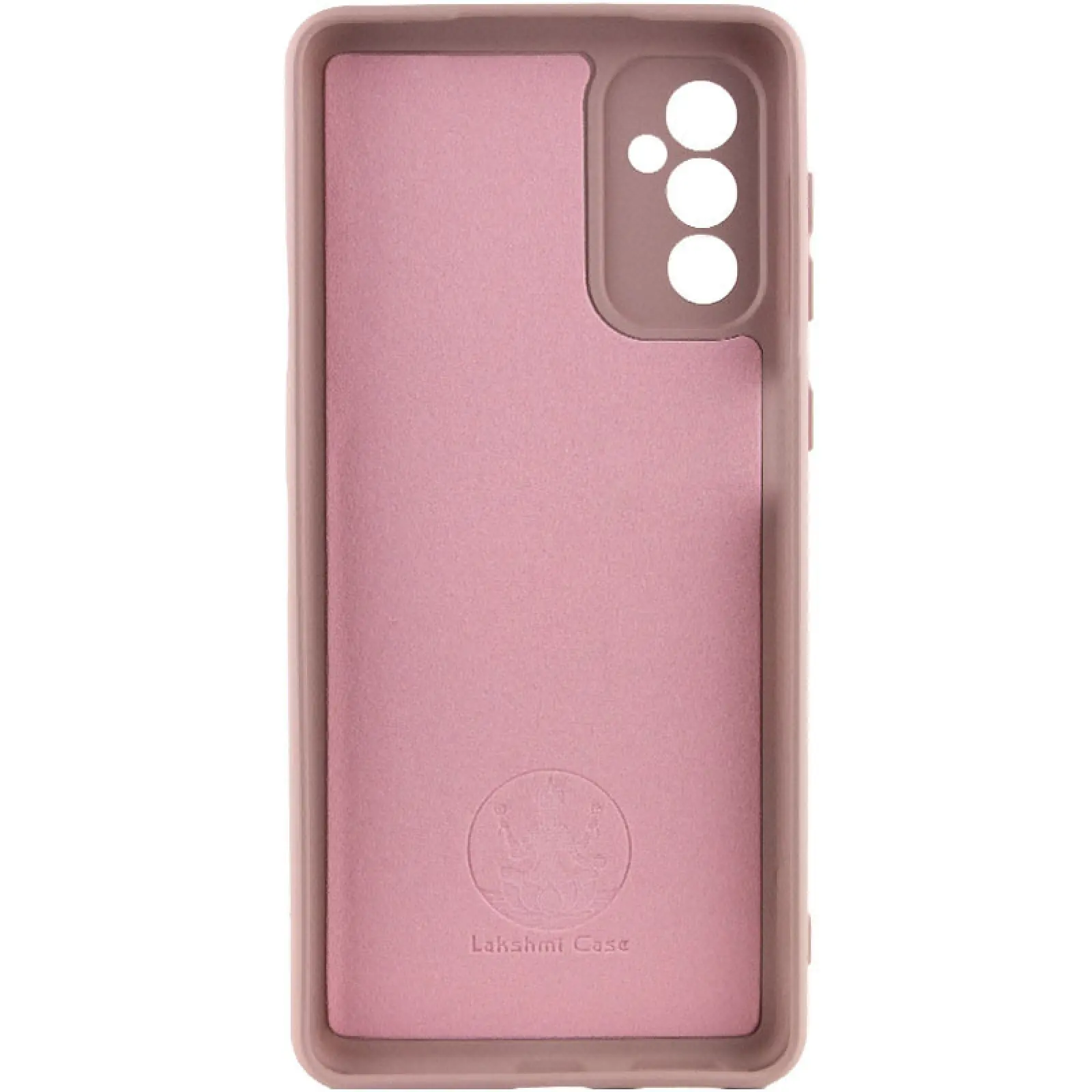 Чехол Silicone Cover Lakshmi Full Camera (AA) для Samsung Galaxy A56 5G, Розовый / Pink Sand 1, Силикон, купить оптом с доставкой