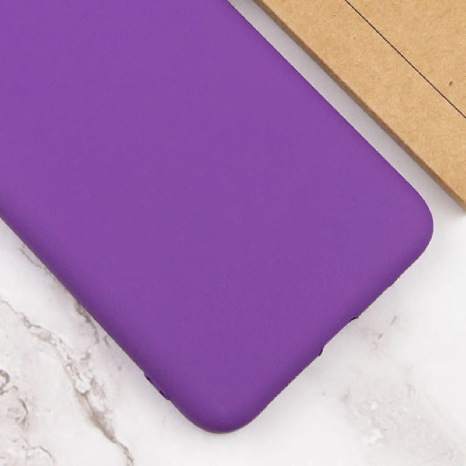 Чехол Silicone Cover Lakshmi Full Camera (AA) для Samsung Galaxy A56 5G, Фиолетовый / Purple 1, Силикон, купить оптом с доставкой