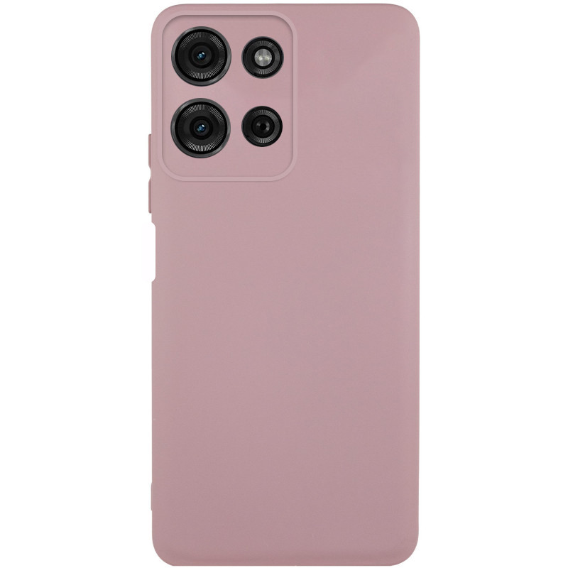 Чохол Silicone Cover Lakshmi Full Camera (AA) для Motorola Moto G75 5G | Мікрофібра на малюнкі №1
