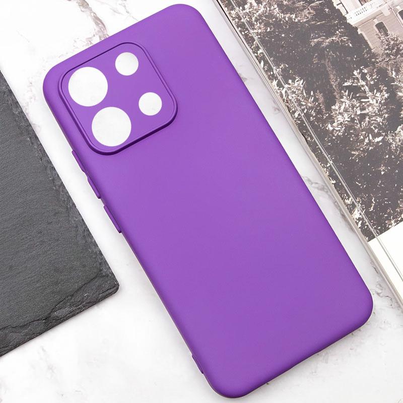Чехол Silicone Cover Lakshmi Full Camera (AA) для Xiaomi Redmi Note 14S | Микрофибра на картинке №4