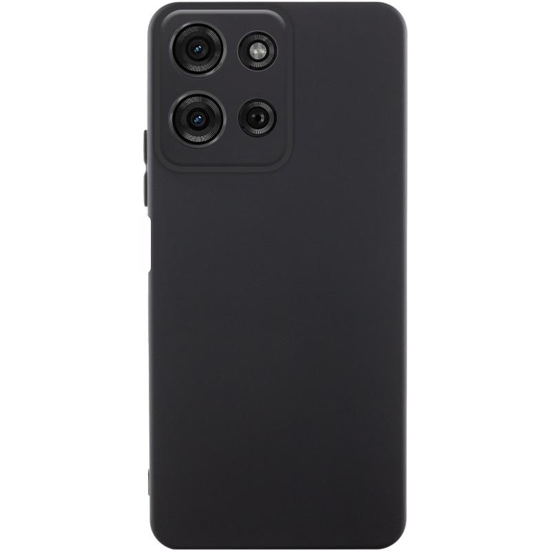 Чохол Silicone Cover Lakshmi Full Camera (AA) для Motorola Moto G35 | Мікрофібра на малюнкі №1