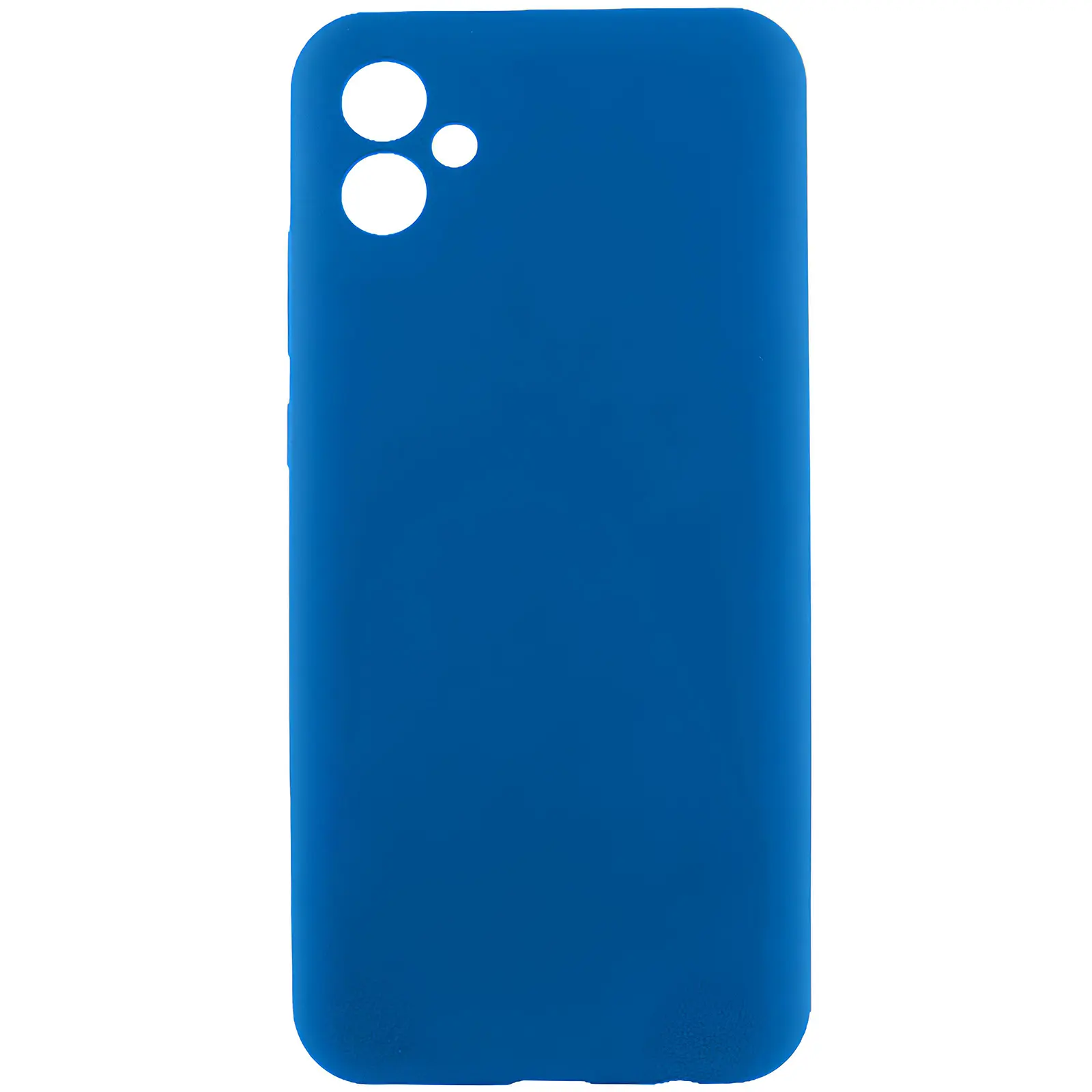 Чехол Silicone Cover Lakshmi Full Camera (AA) для Samsung Galaxy A07, Синий / Navy Blue, Силикон, купить оптом с доставкой