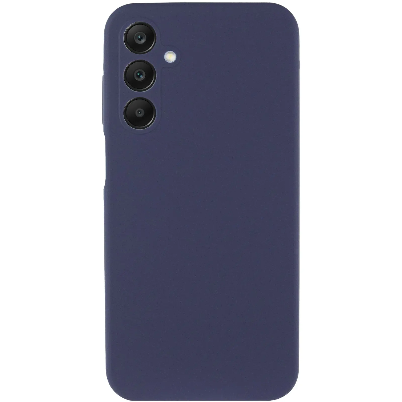 Чохол Silicone Cover Lakshmi Full Camera (AA) для Samsung Galaxy A17 4G/5G, Синій / Midnight Blue 1, Силікон, купити оптом з доставкою