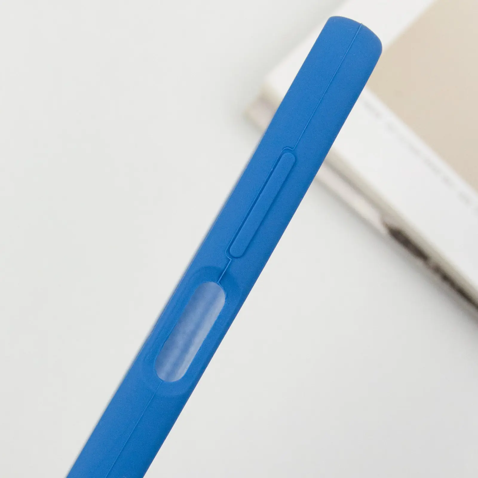 Чохол Silicone Cover Lakshmi Full Camera (AA) для Samsung Galaxy A17 4G/5G, Синій / Navy Blue 4, Силікон, купити оптом з доставкою