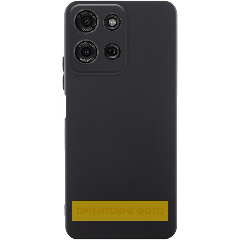 Чохол Silicone Cover Lakshmi Full Camera (AA) для Motorola Edge 60 | Мікрофібра на малюнкі №1