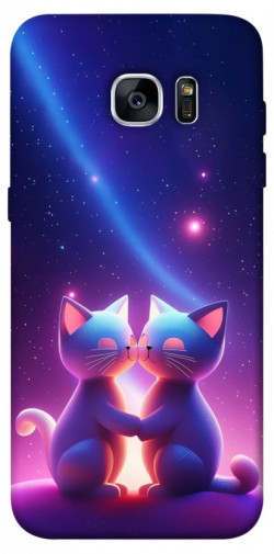 Чехол itsPrint Космокоты для Samsung G935F Galaxy S7 Edge