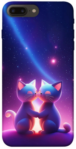 Чехол itsPrint Космокоты для Apple iPhone 7 plus / 8 plus (5.5")