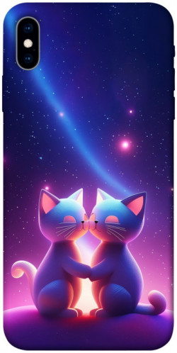 Чехол itsPrint Космокоты для Apple iPhone X (5.8")