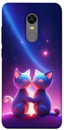 Чехол itsPrint Космокоты для Xiaomi Redmi 5 Plus / Redmi Note 5 (Single Camera)