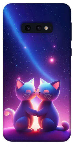 Чехол itsPrint Космокоты для Samsung Galaxy S10e