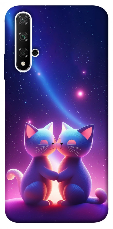 Чехол itsPrint Космокоты для Huawei Honor 20 / Nova 5T, любовь, купить оптом с доставкой