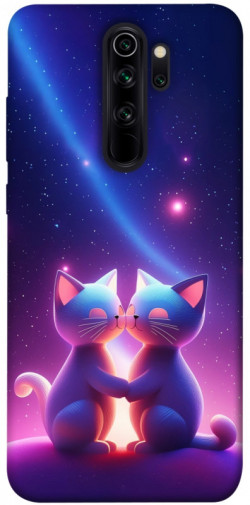 Чехол itsPrint Космокоты для Xiaomi Redmi Note 8 Pro