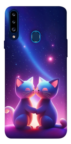 Чехол itsPrint Космокоты для Samsung Galaxy A20s